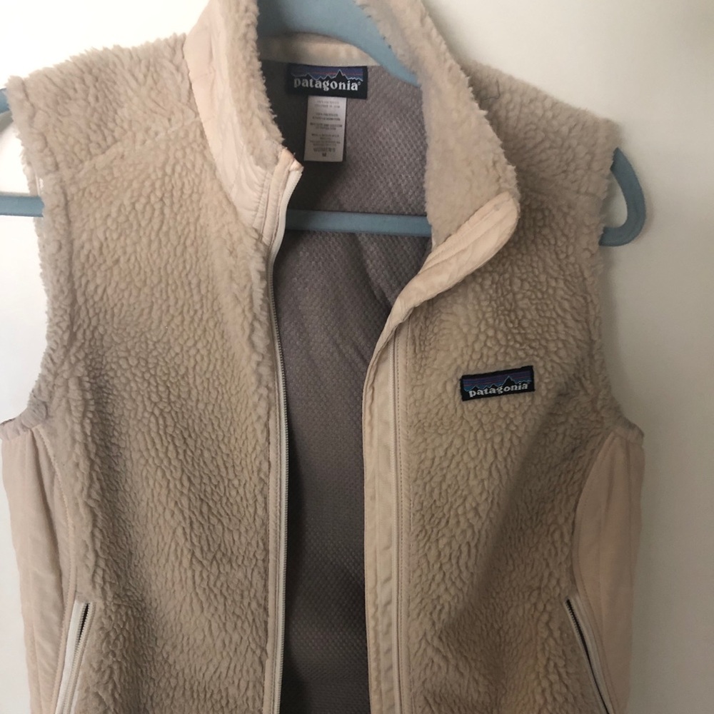 Patagonia tan vest